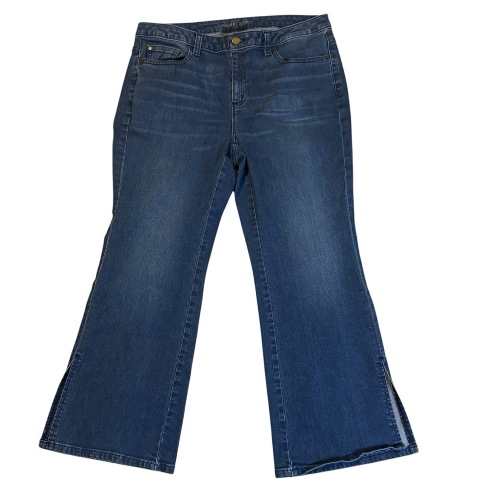 Michael Kors Flare Jeans Size 10 Cotton Blend Jeans